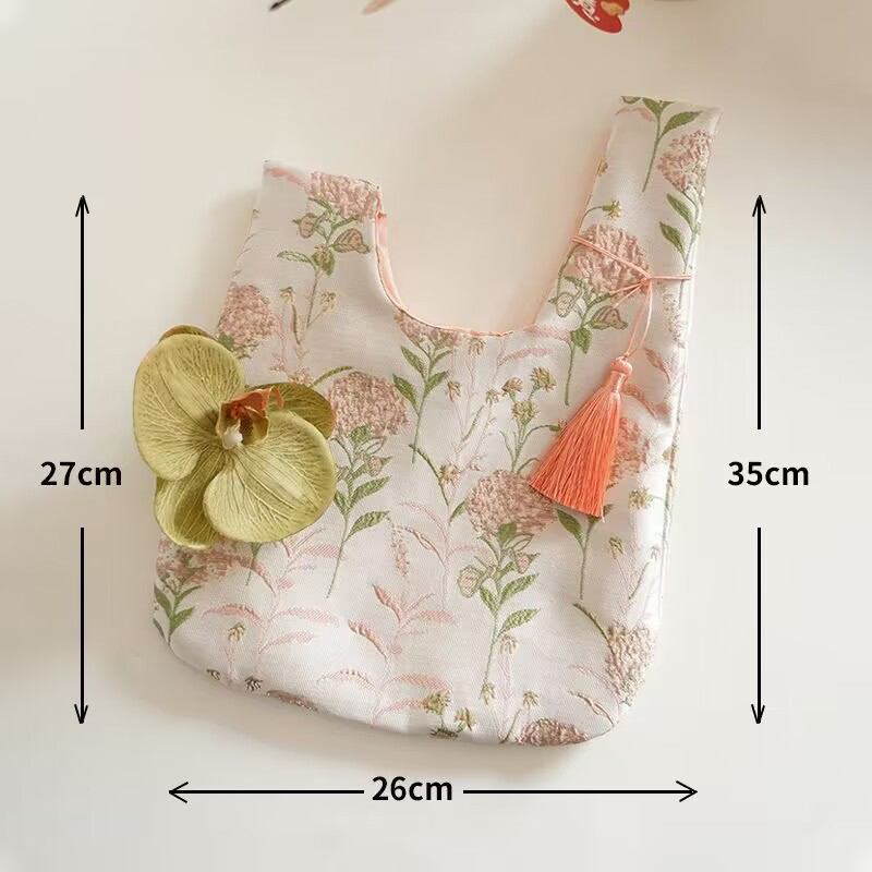 Women'S Evening Bags - Chinese Style Handbag Tassel Knot Wrist