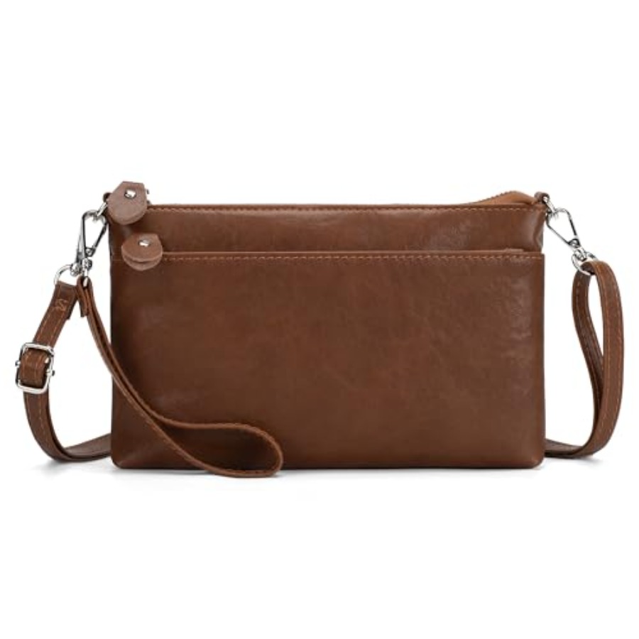 Women'S Evening Bags - befen Genuine Leather Wristlet Clutch Wallet
