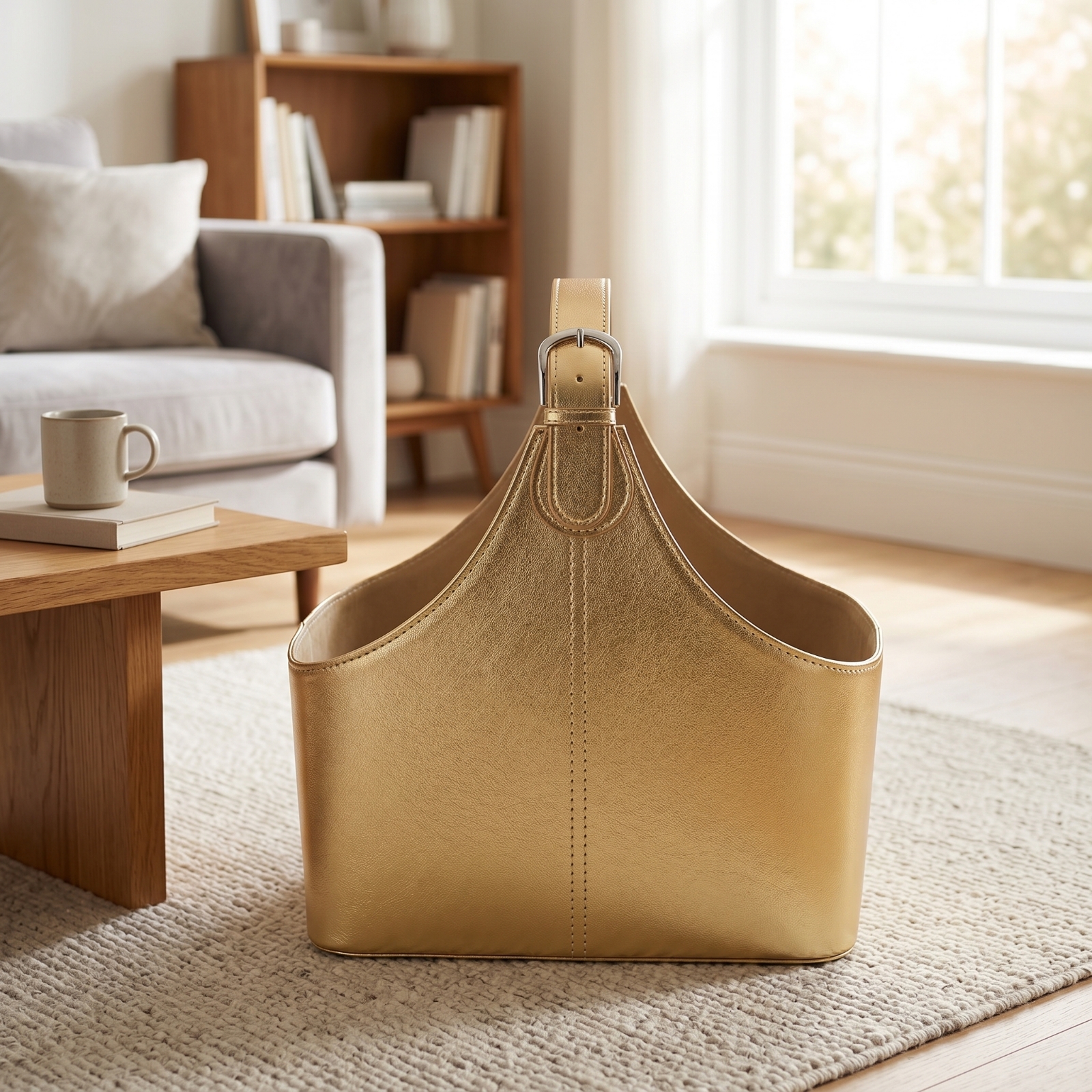 Top Handle Structured - Tote Basket with Handle Structured Storage