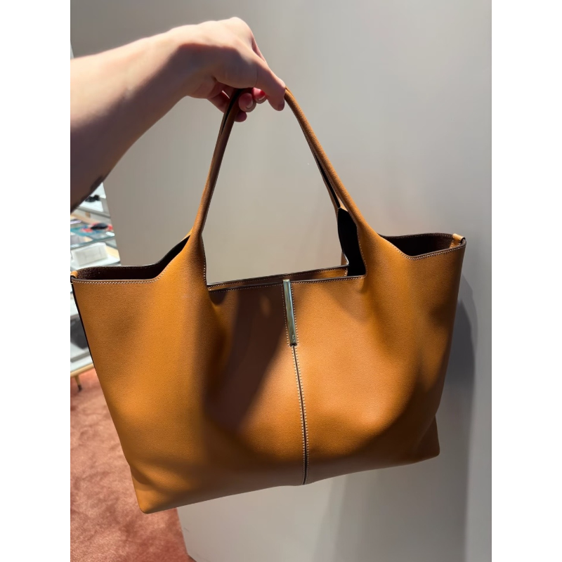 Women Bags For Women - Tote Bag Vertical Bar Metal Hardware