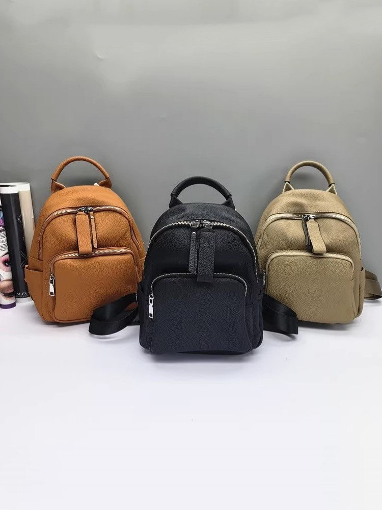Solid Color Cowskin Genuine Le - Women Bags Zip บทวิจารณ์และราคา