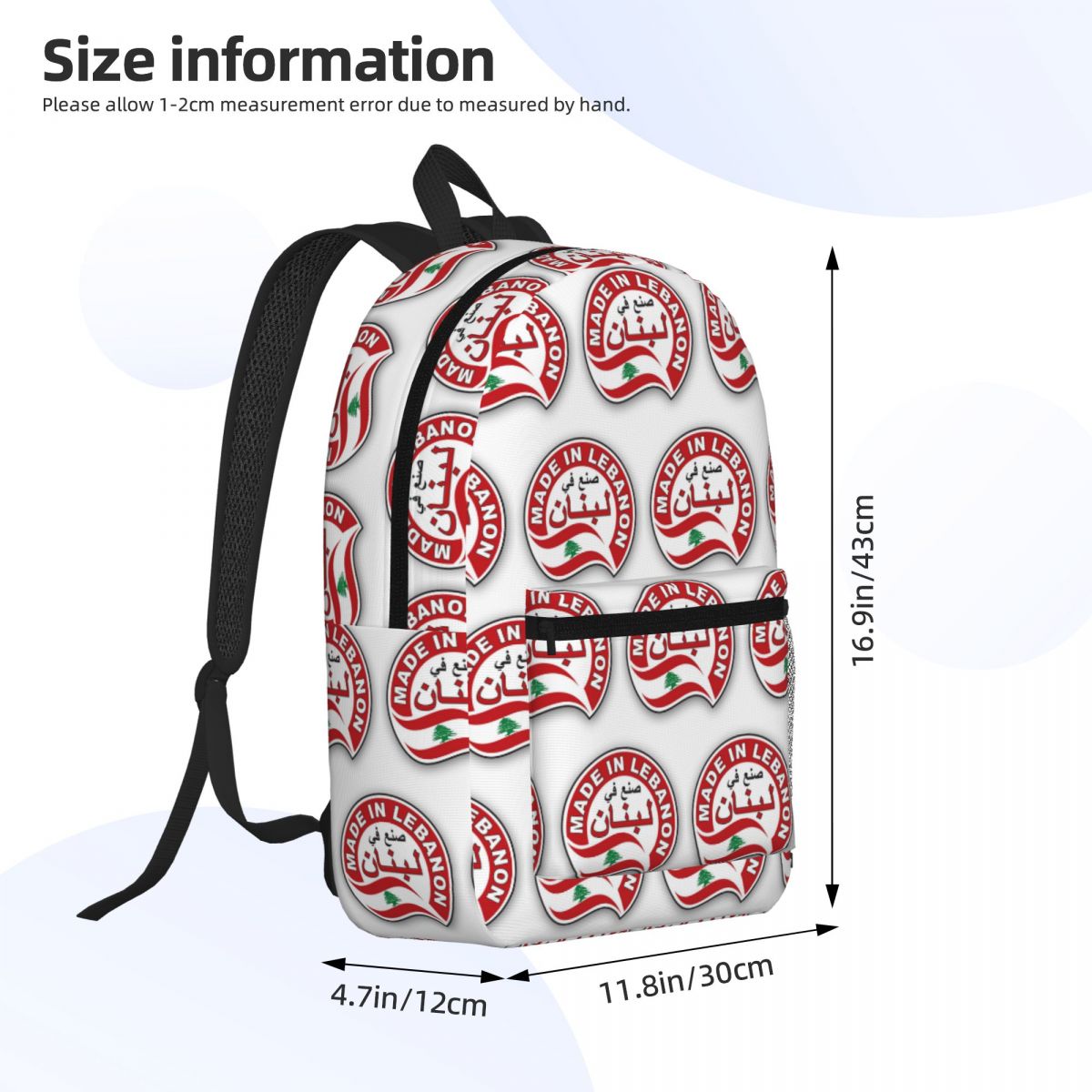 Lebanon Watercolor Lebanon Fla - Women Bags Lebanon บทวิจารณ์และราคา