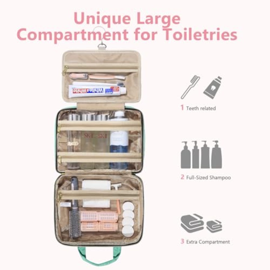 Detachable Travel Toiletry Bag - Women Bags For Women บทวิจารณ์และราคา