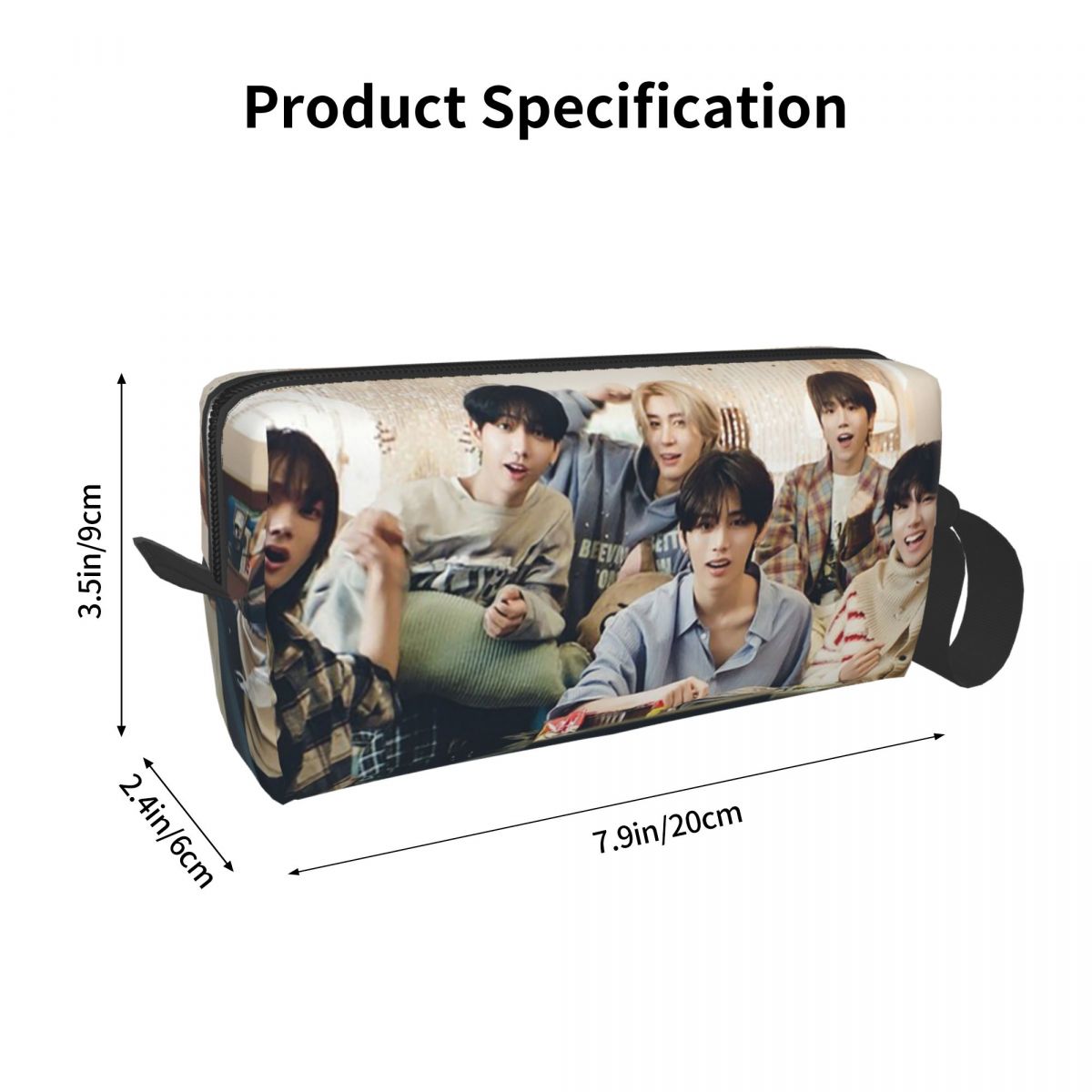 Boy Next Door KPOP Makeup Bag  - Women Bags Next บทวิจารณ์และราคา