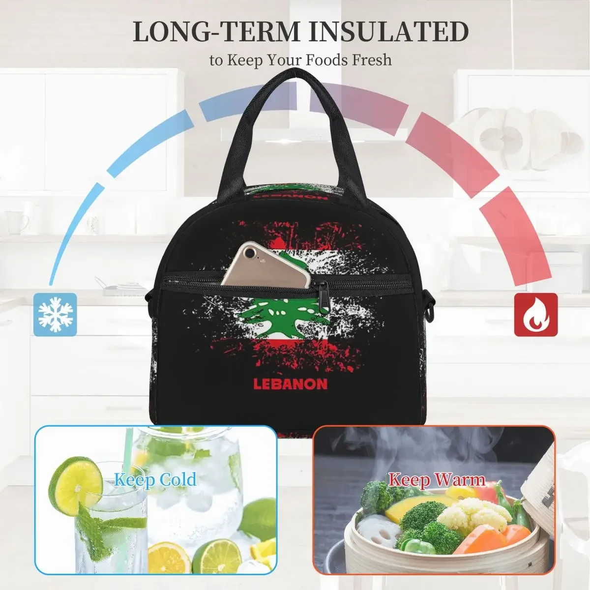 Lebanon Watercolor Lebanon Fla - Women Bags Lebanon บทวิจารณ์และราคา