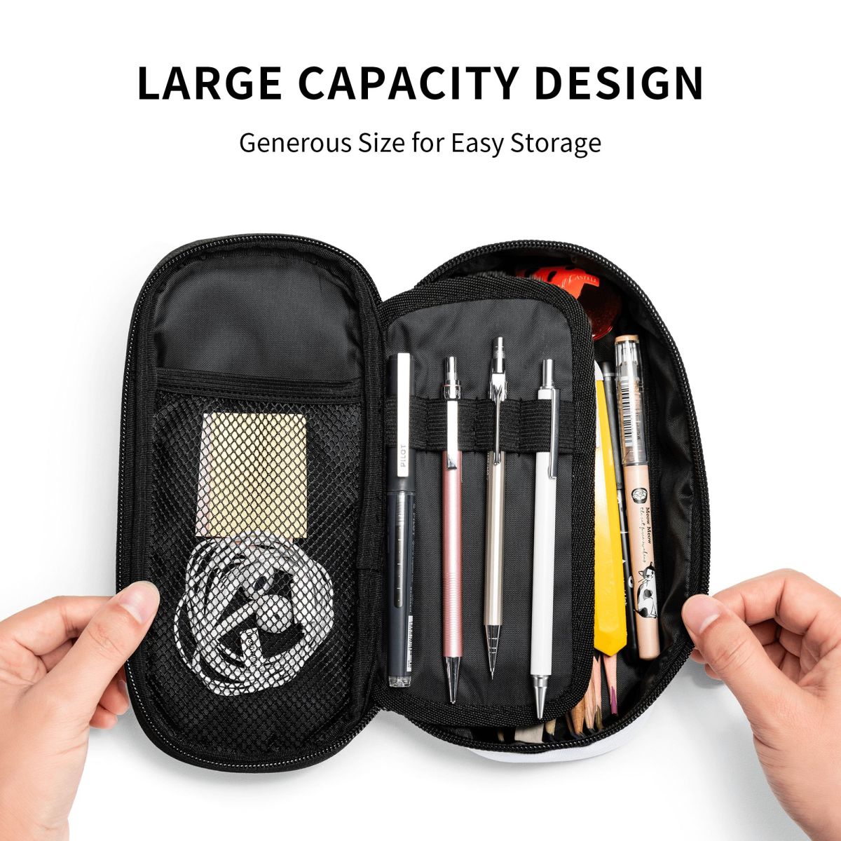 Large Capacity Pencil Case Wob - Women'S Bag Online บทวิจารณ์และราคา