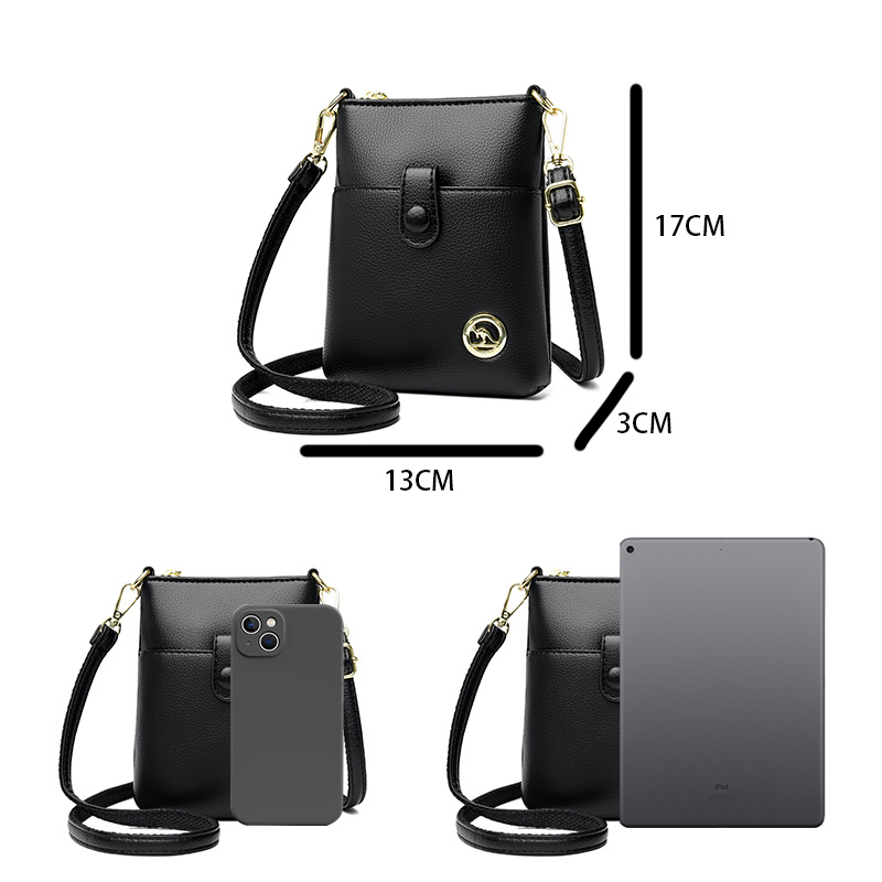 PU Leather Phone Bag Fashionab - Women Bags Mk บทวิจารณ์และราคา