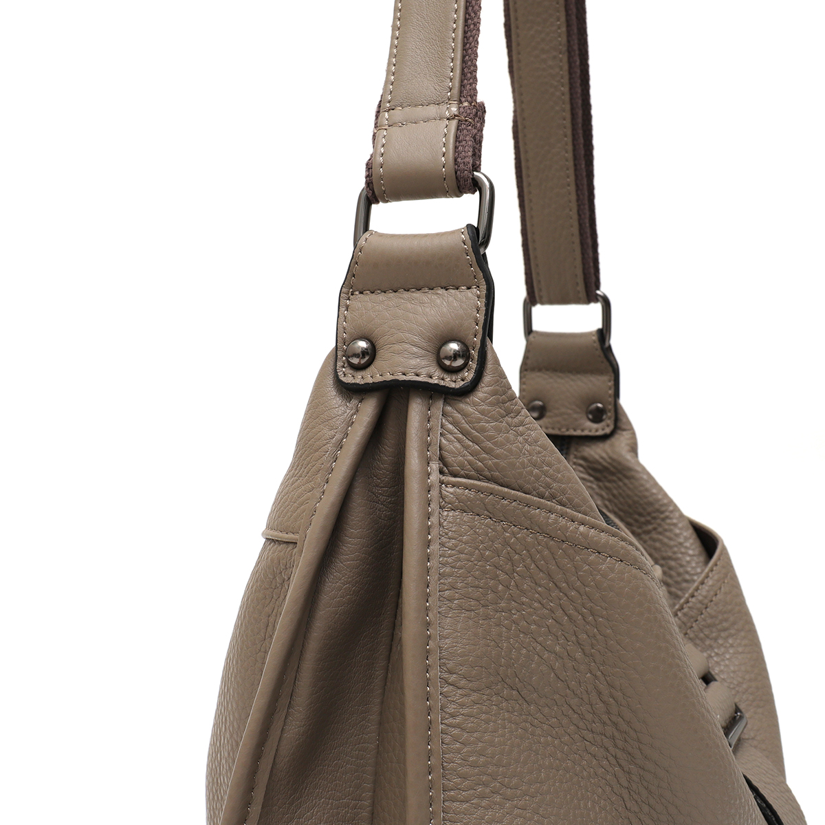 Women Design Style Genuine Lea - Hobo Bag Slouchy บทวิจารณ์และราคา