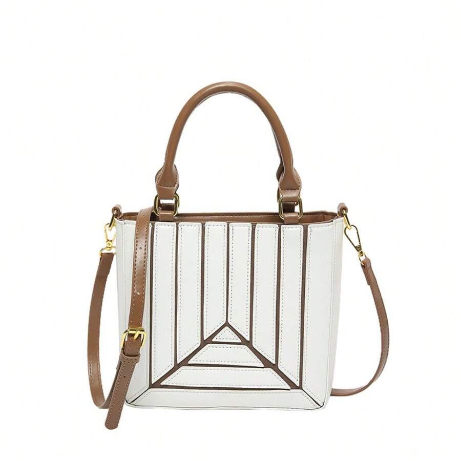 Geometric Panel Structured Top - Top Handle Structured บทวิจารณ์และราคา