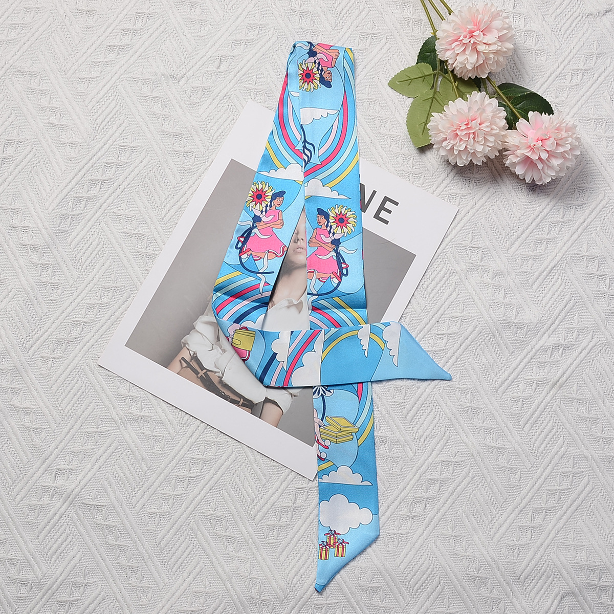 Women Hair Scarf 2024 New Bran - Women Bags Online บทวิจารณ์และราคา