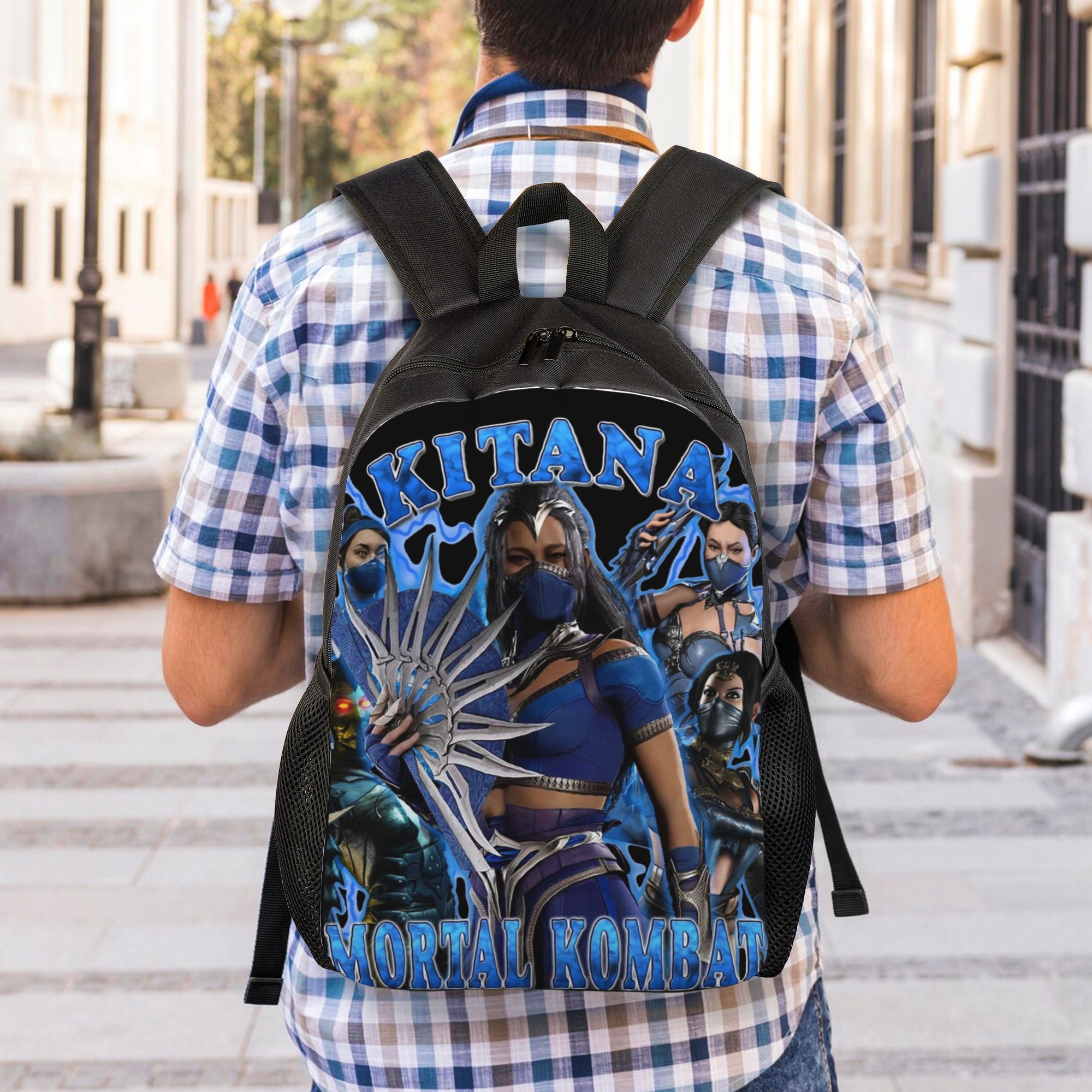 Mortal Kombat Kitana MK Backpa - Women Bags Mk บทวิจารณ์และราคา