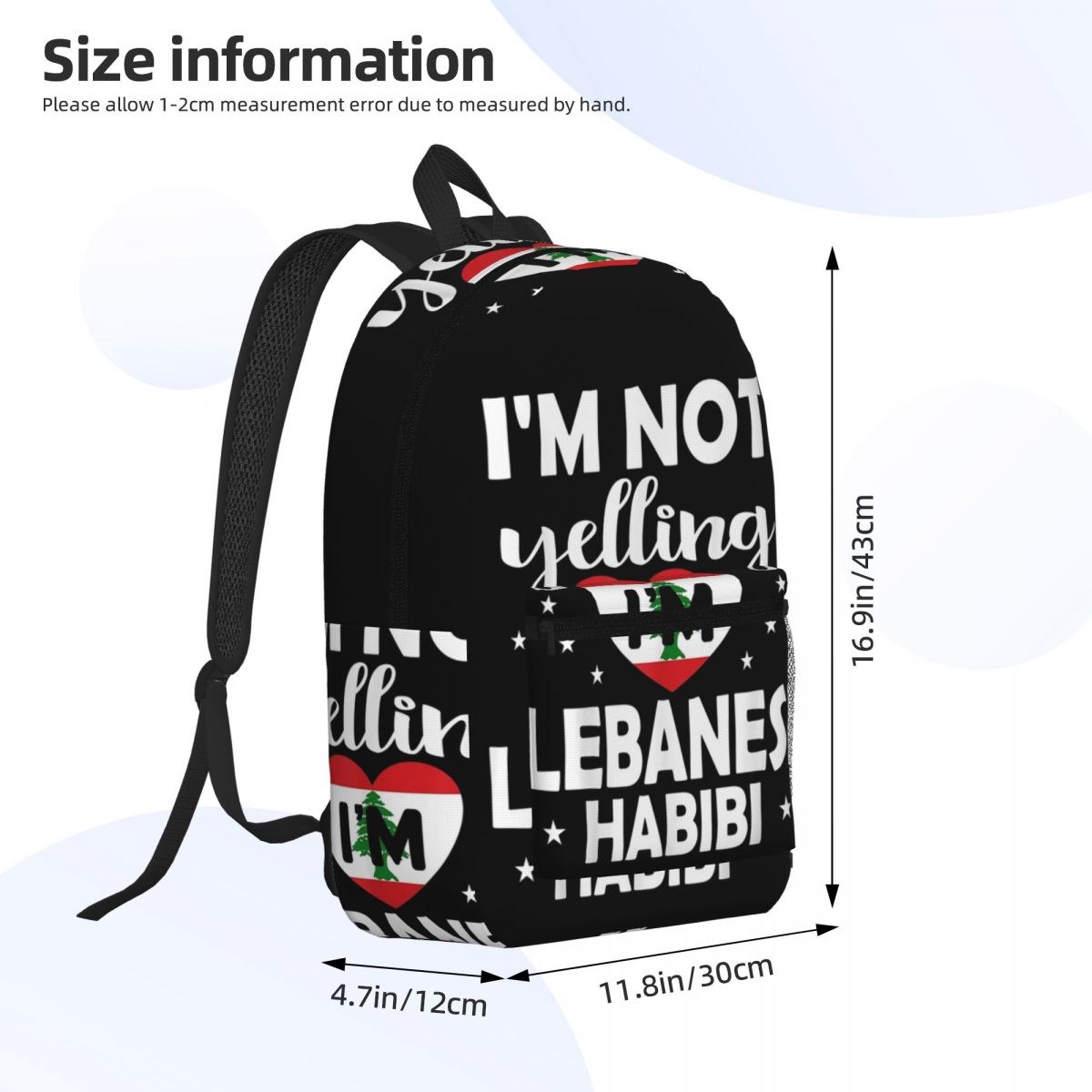 Lebanese Flag Lebanon Heritage - Women Bags Lebanon บทวิจารณ์และราคา