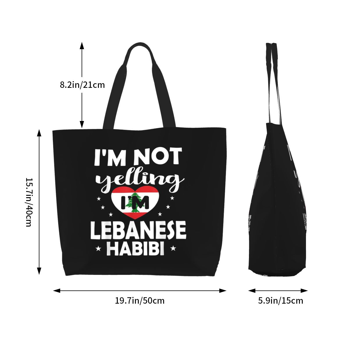 Lebanese Flag Lebanon Heritage - Women Bags Lebanon บทวิจารณ์และราคา
