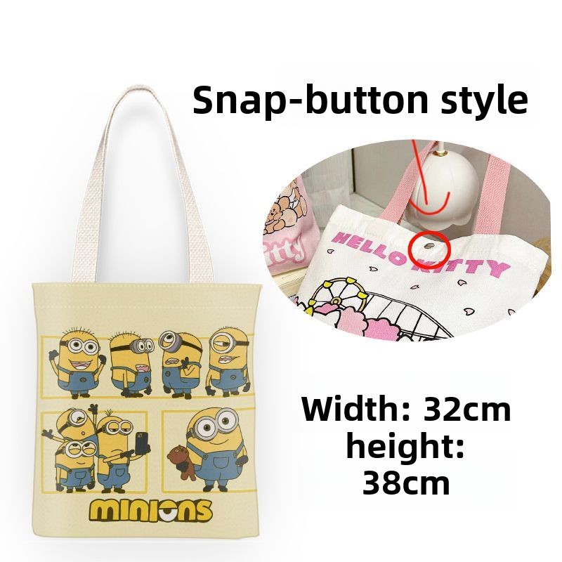 Minions movie animation cartoo - Shopper Tote Canvas บทวิจารณ์และราคา
