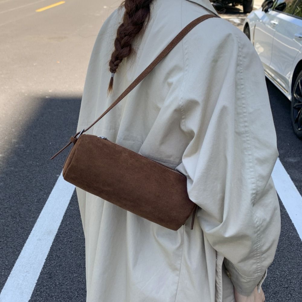 Shoulder Bag Suede Pillow Hand - Hobo Bag Slouchy บทวิจารณ์และราคา