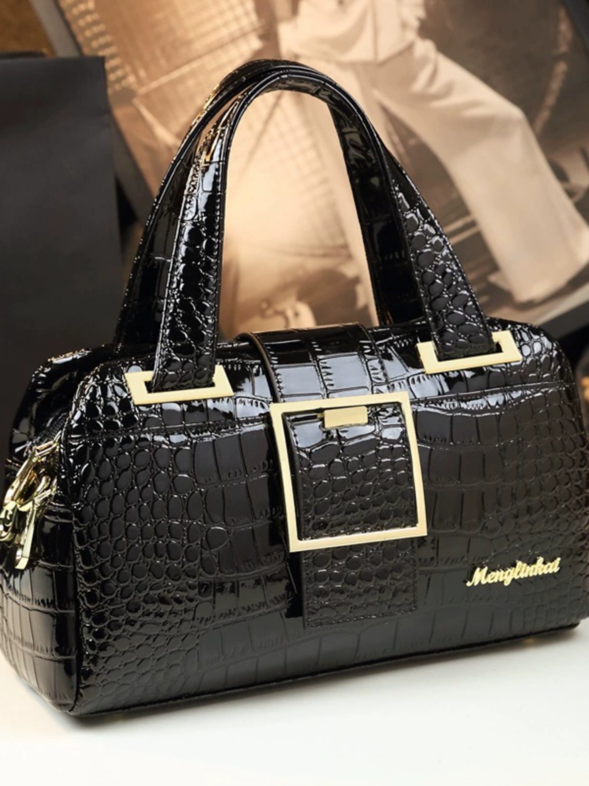 Large Capaci Leather Handbag F - Women Bags Mk บทวิจารณ์และราคา