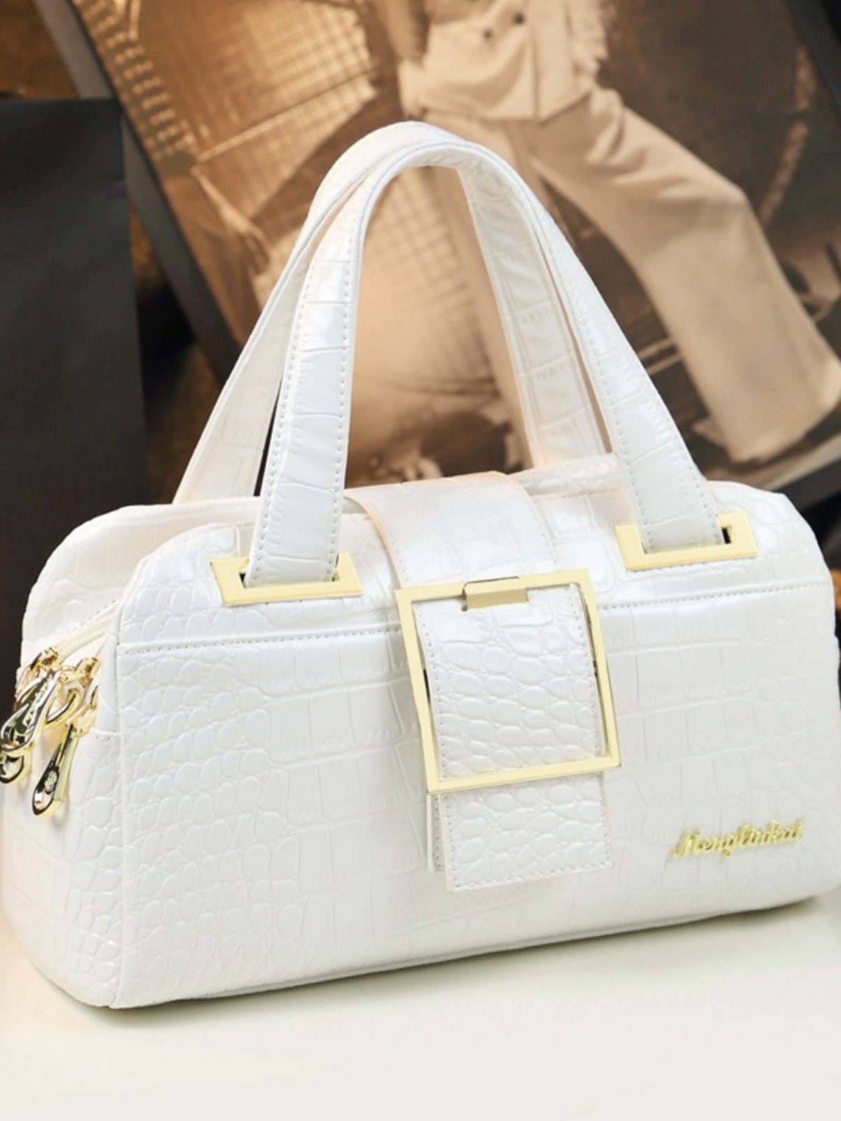 Large Capaci Leather Handbag F - Women Bags Mk บทวิจารณ์และราคา