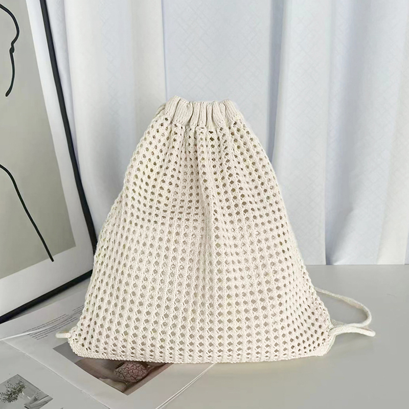Fashion Women Hollow Woven Sho - Crochet Market Bag บทวิจารณ์และราคา