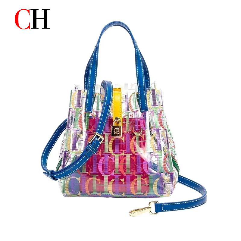 CH Jelly Tote Bag Clear PVC Wo - Hobo Bag Slouchy บทวิจารณ์และราคา