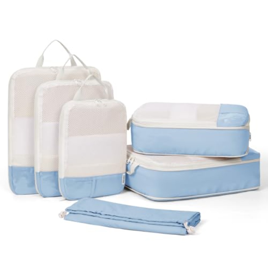 6 Set Compression Packing Cube - Women Bags For Women บทวิจารณ์และราคา