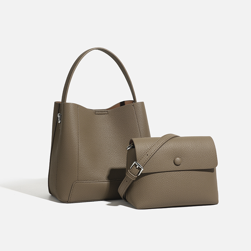 Women Olive Green Khaki Genuin - Hobo Bag Slouchy บทวิจารณ์และราคา