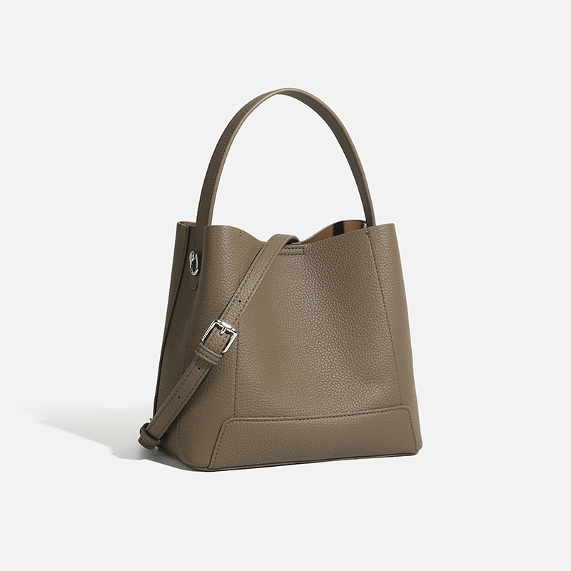 Women Olive Green Khaki Genuin - Hobo Bag Slouchy บทวิจารณ์และราคา