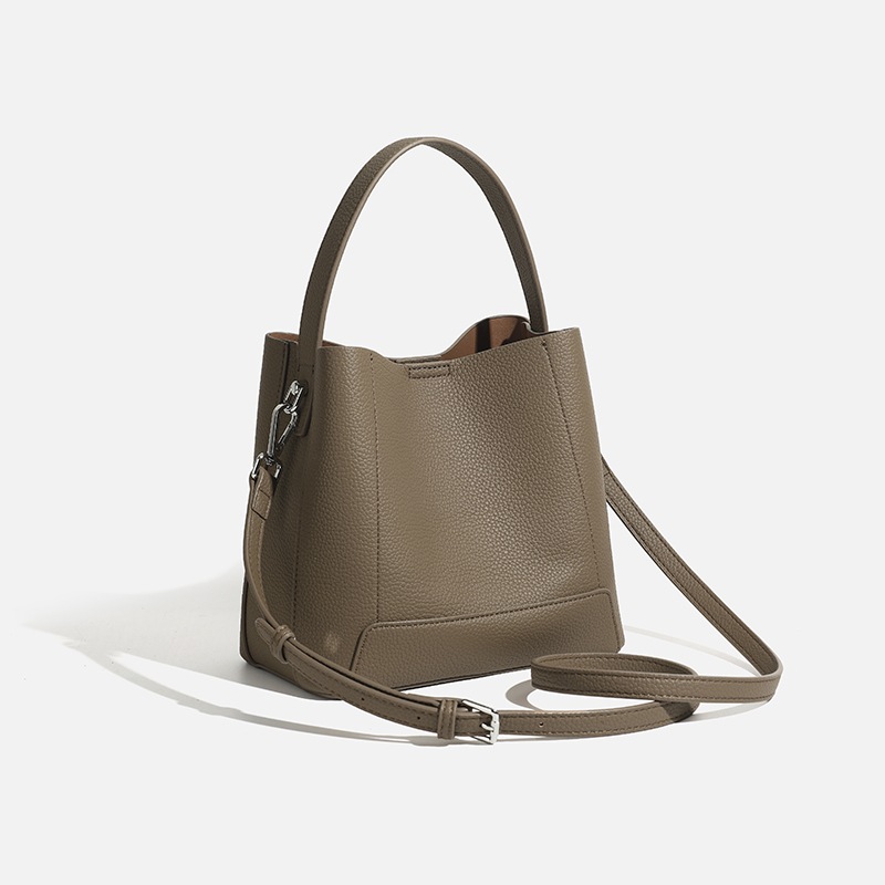 Women Olive Green Khaki Genuin - Hobo Bag Slouchy บทวิจารณ์และราคา