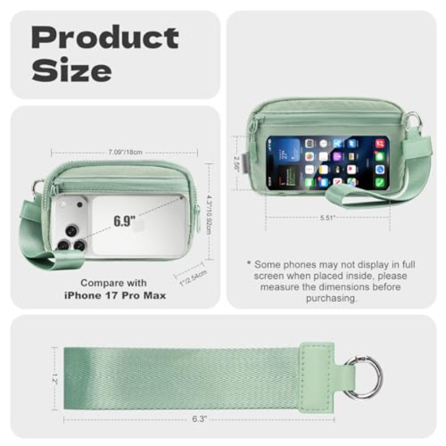 Wristlet Wallets for Women, RF - Women'S Evening Bags บทวิจารณ์และราคา