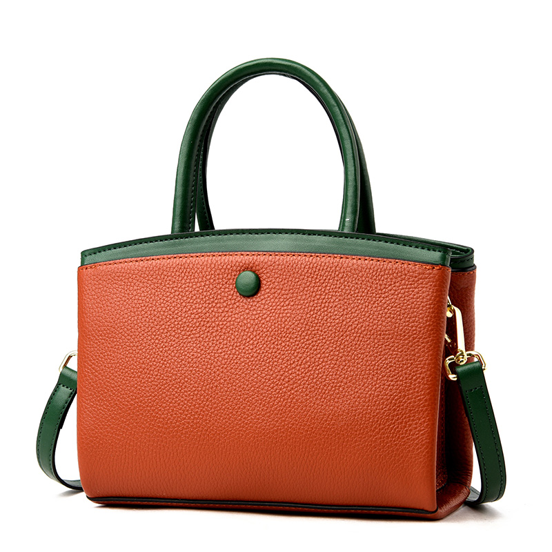 Portable Tote Bag genuine leat - Top Handle Structured บทวิจารณ์และราคา