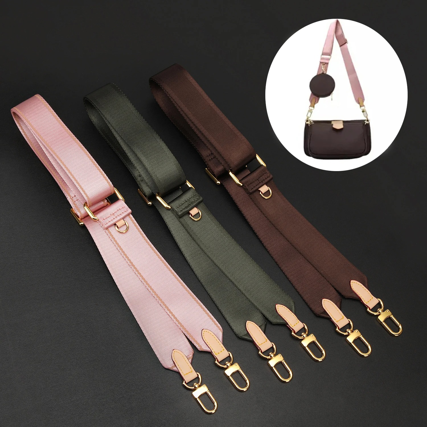 Adjustable Canvas Bag Strap Cr - Women Bags Pk บทวิจารณ์และราคา