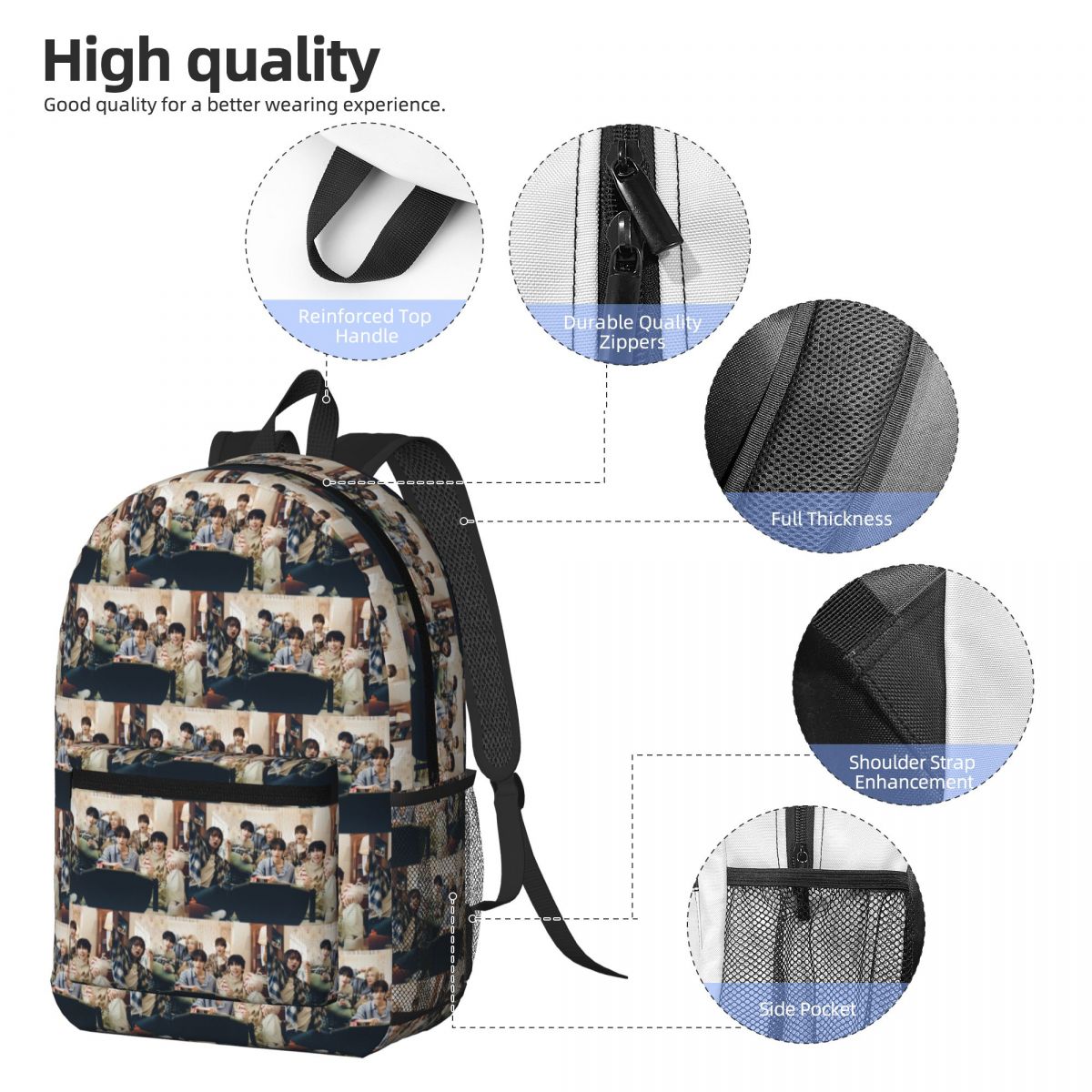 Boy Next Door KPOP Backpack Da - Women Bags Next บทวิจารณ์และราคา
