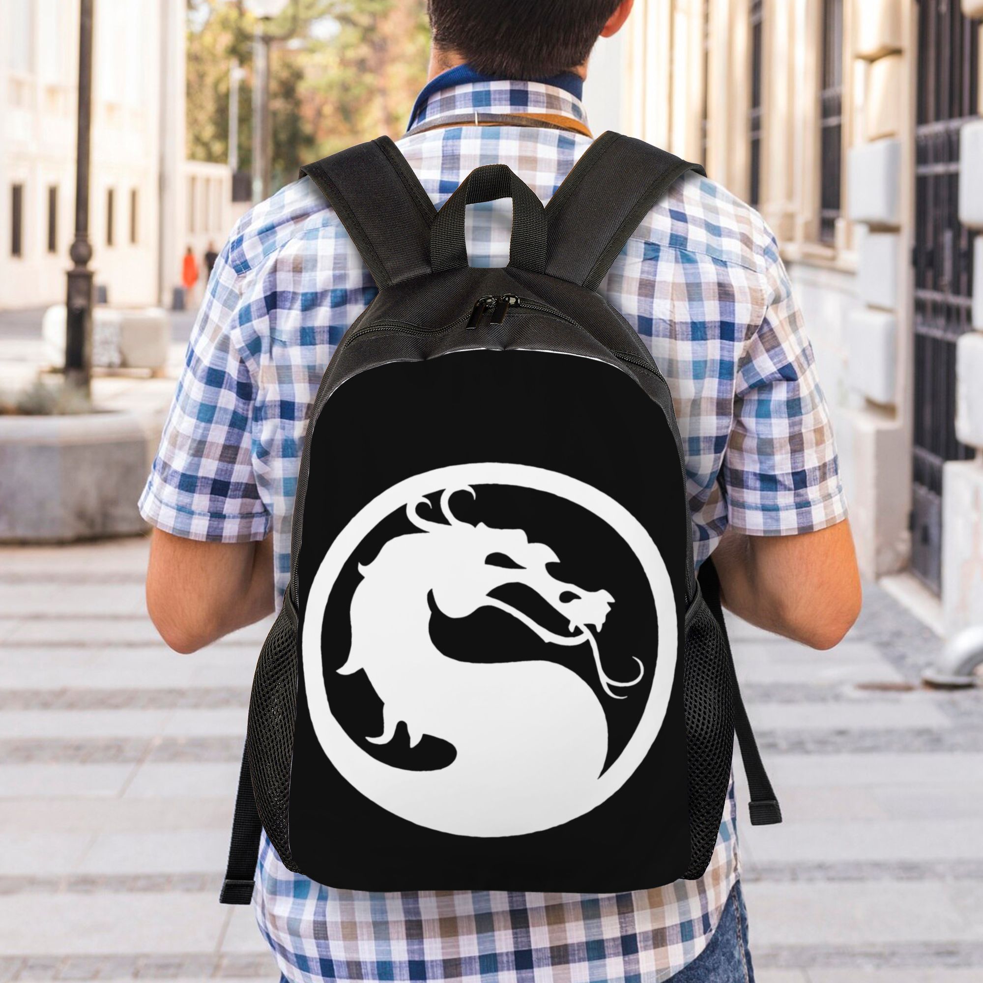 Mortal Kombat MK Casual Backpa - Women Bags Mk บทวิจารณ์และราคา