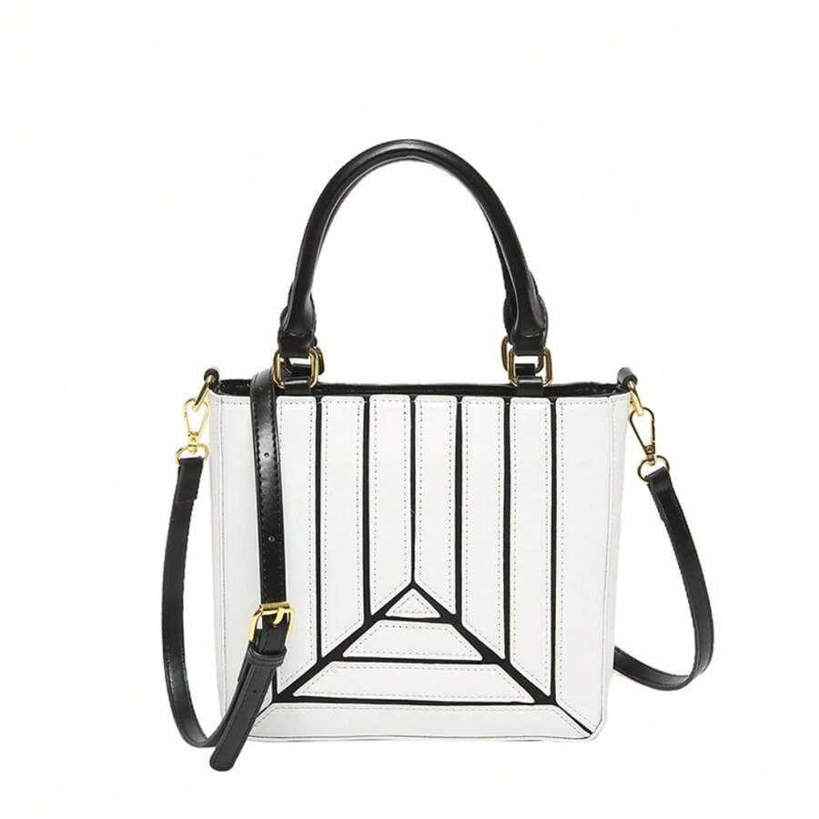 Geometric Panel Structured Top - Top Handle Structured บทวิจารณ์และราคา
