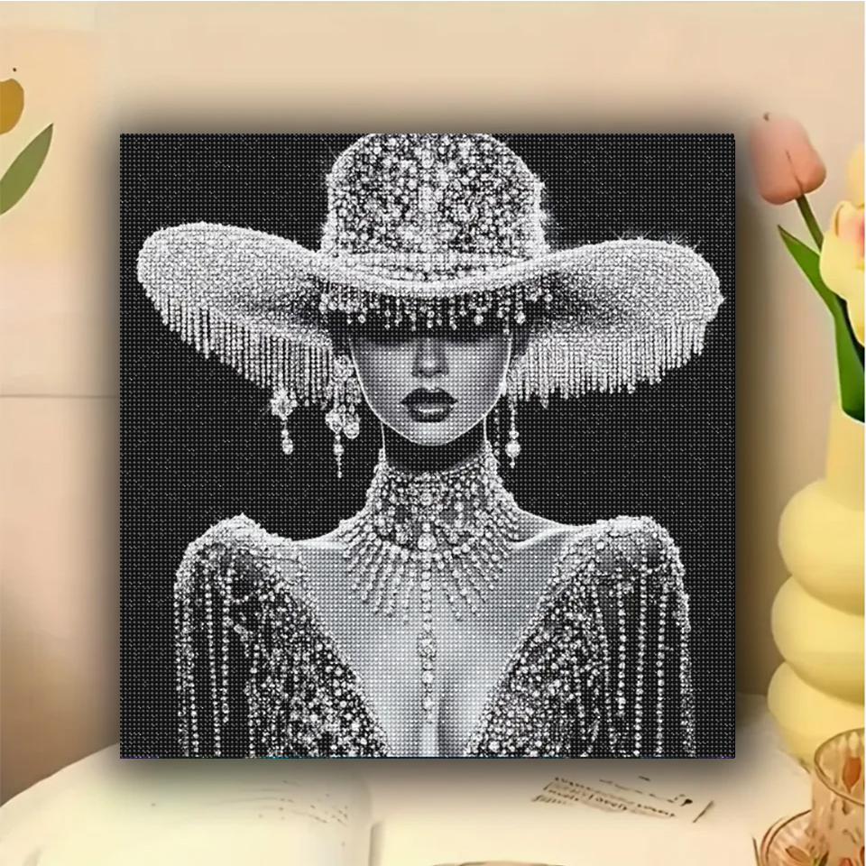 Beautiful Woman Diy Diamond Ar - Women Bags Europe บทวิจารณ์และราคา