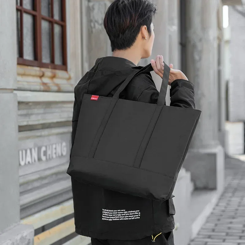 Japanese Style Men's Hanbags C - Shopper Tote Canvas บทวิจารณ์และราคา