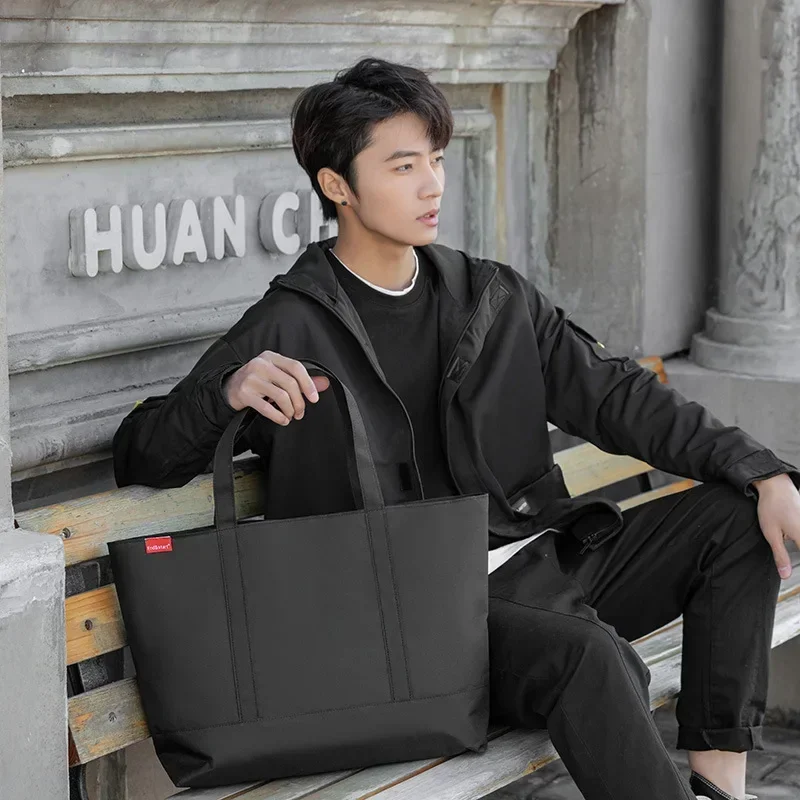 Japanese Style Men's Hanbags C - Shopper Tote Canvas บทวิจารณ์และราคา
