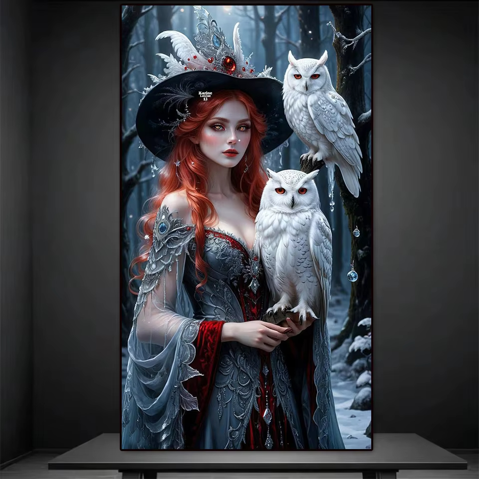 Diamond Embroidery Owl Animal  - Women Bags Europe บทวิจารณ์และราคา