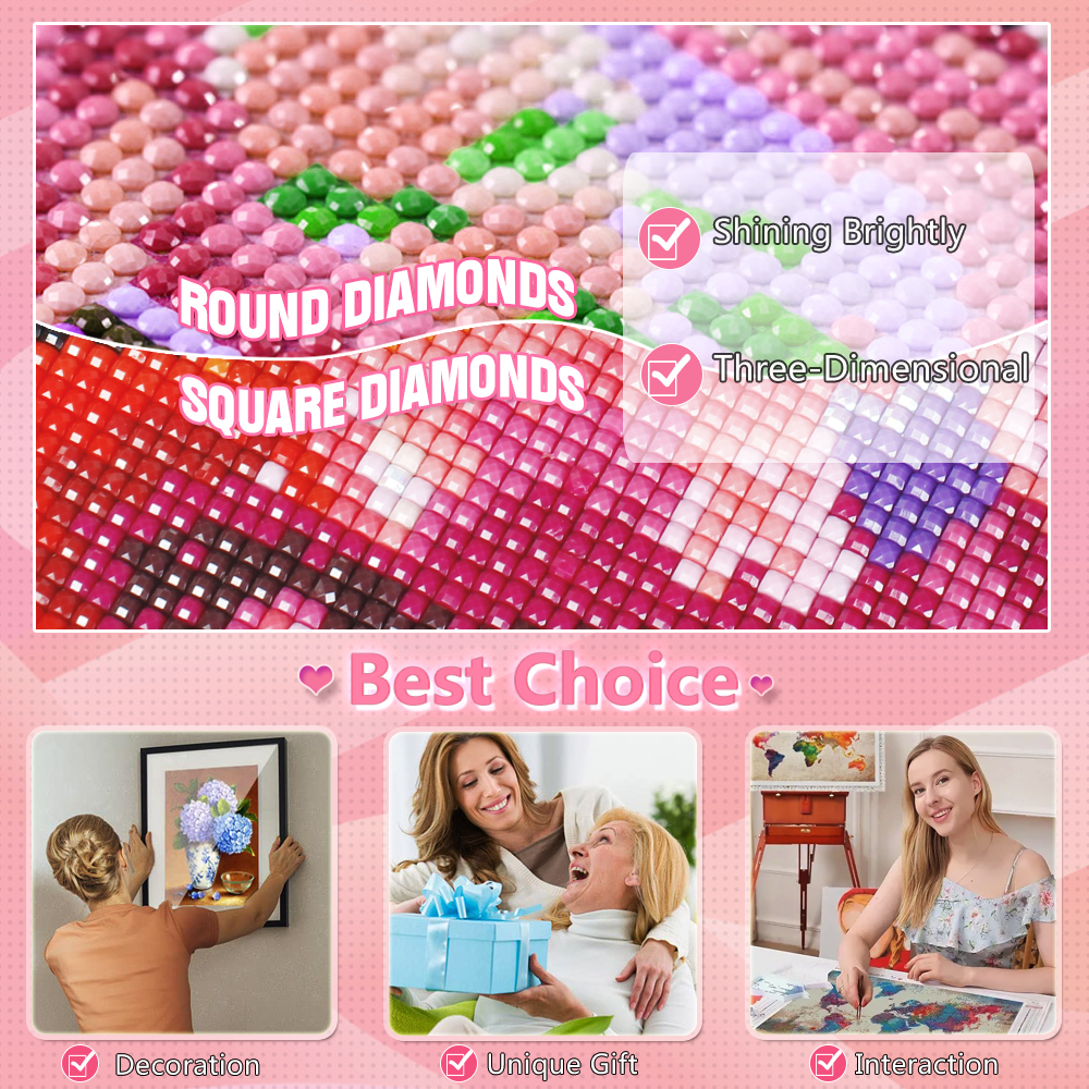 HUACAN Diamond Mosaic Noveltie - Women Bags Europe บทวิจารณ์และราคา