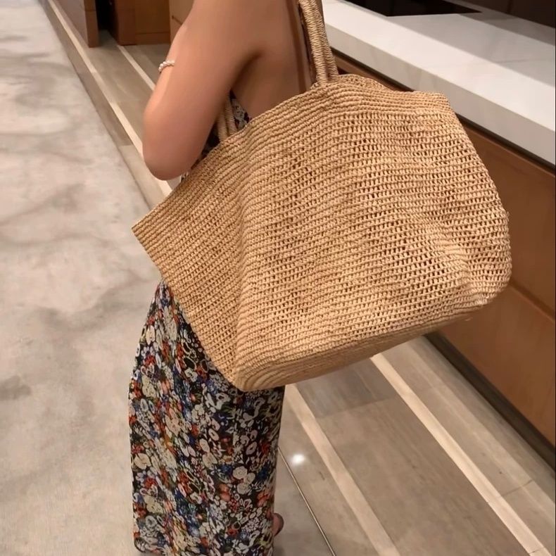 Fashion Natural Straw Raffia S - Women'S Raffia Bags บทวิจารณ์และราคา