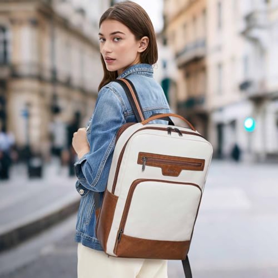 Leather Laptop Backpack for Wo - Women Bags For Women บทวิจารณ์และราคา