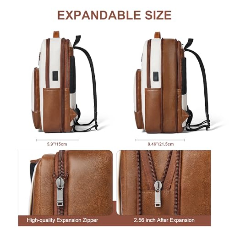 Leather Laptop Backpack for Wo - Women Bags For Women บทวิจารณ์และราคา