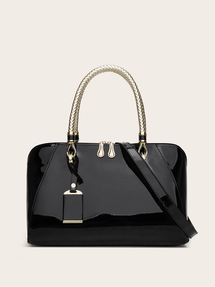 2025 New Patent Leather Boston - Women Bags Europe บทวิจารณ์และราคา