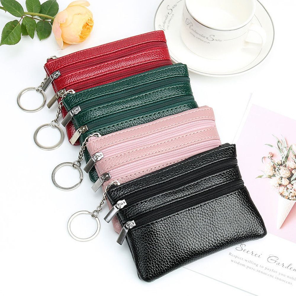 Soft Mini Card Holder Wallet M - Women Bags Zip บทวิจารณ์และราคา