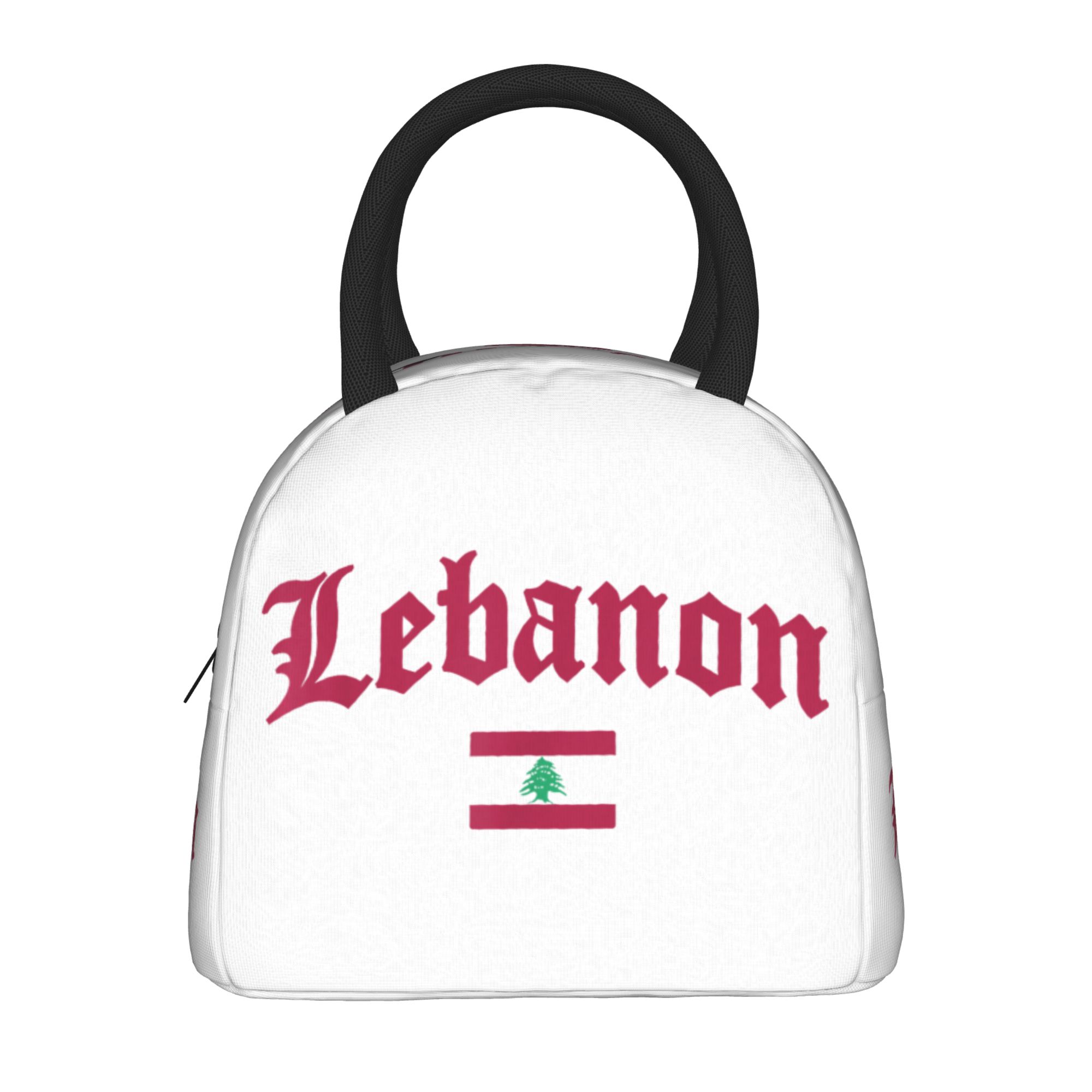 Lebanese Flag of Lebanon  Insu - Women Bags Lebanon บทวิจารณ์และราคา