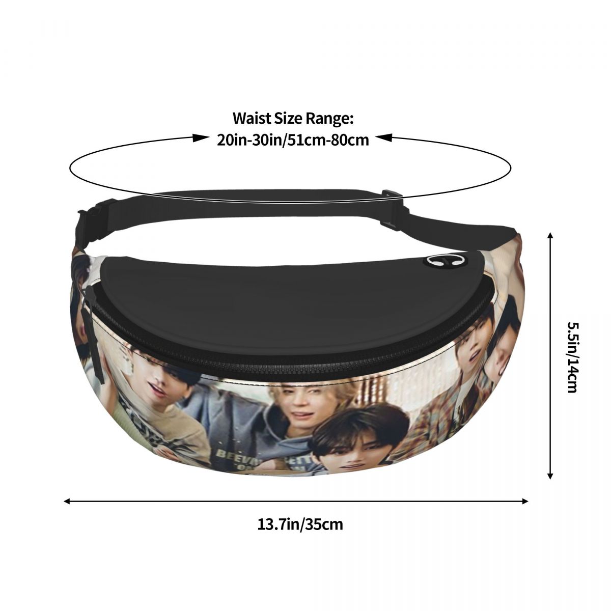 Boy Next Door KPOP Fanny Pack  - Women Bags Next บทวิจารณ์และราคา