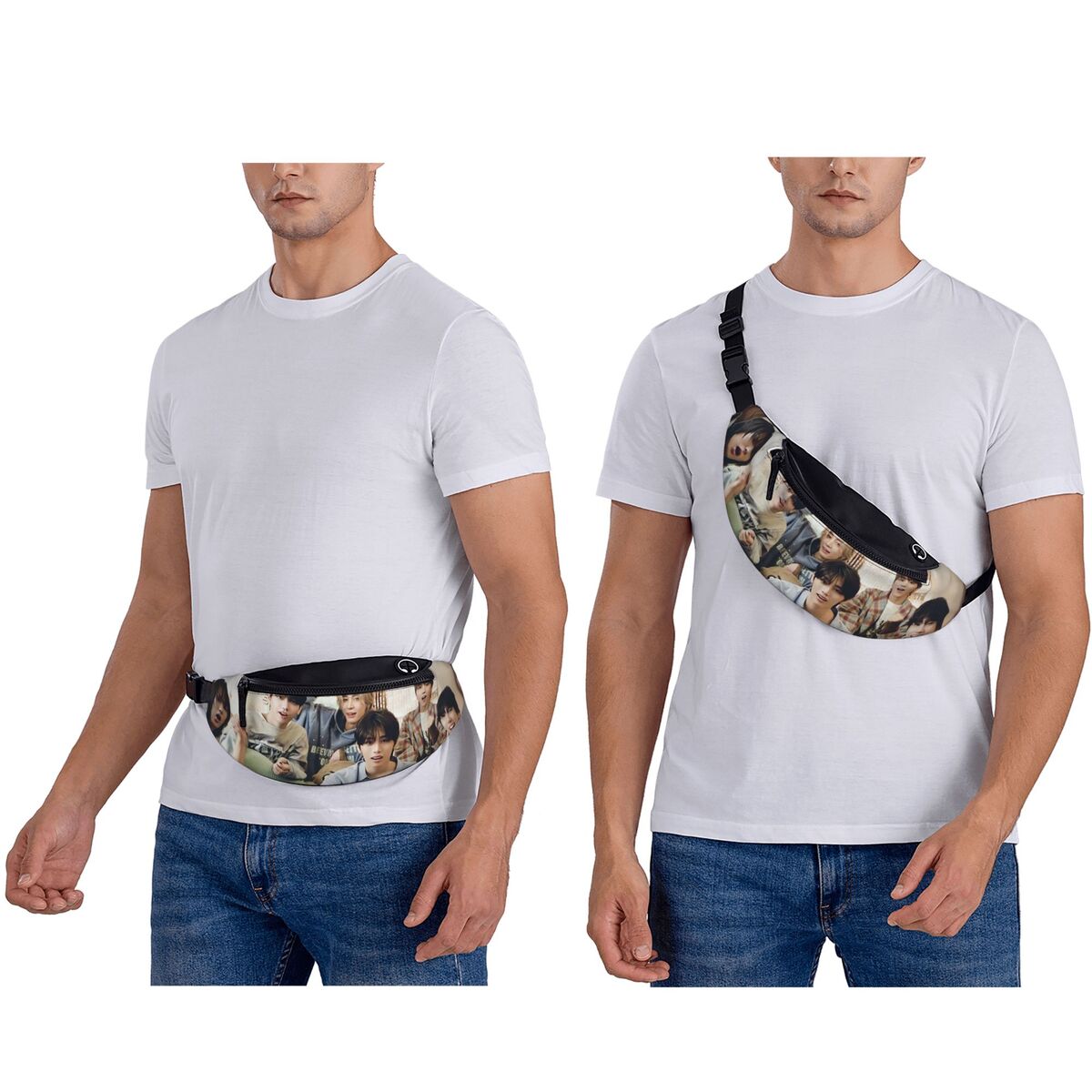 Boy Next Door KPOP Fanny Pack  - Women Bags Next บทวิจารณ์และราคา