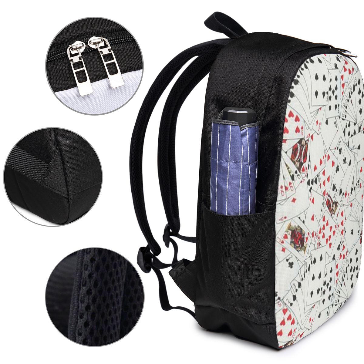 Playing Cards Poker Print Back - Women Bags For Women บทวิจารณ์และราคา
