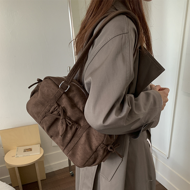 Vintage Leisure Suede Solid Co - Women Bags Mk บทวิจารณ์และราคา