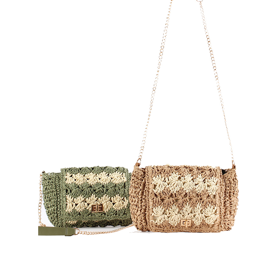 Straw Crossbody Bags for Women - Women'S Raffia Bags บทวิจารณ์และราคา
