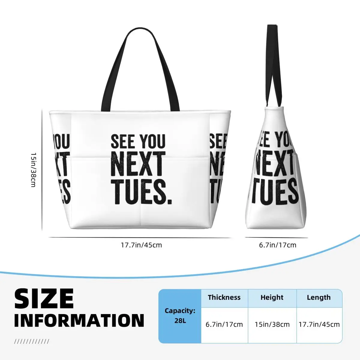 See You Next Tuesday Swearing  - Women Bags Next บทวิจารณ์และราคา